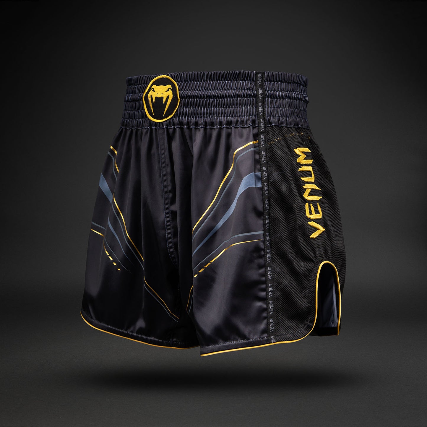 Venum Streamline Pantaloncini Muay Thaï – Nero/Oro