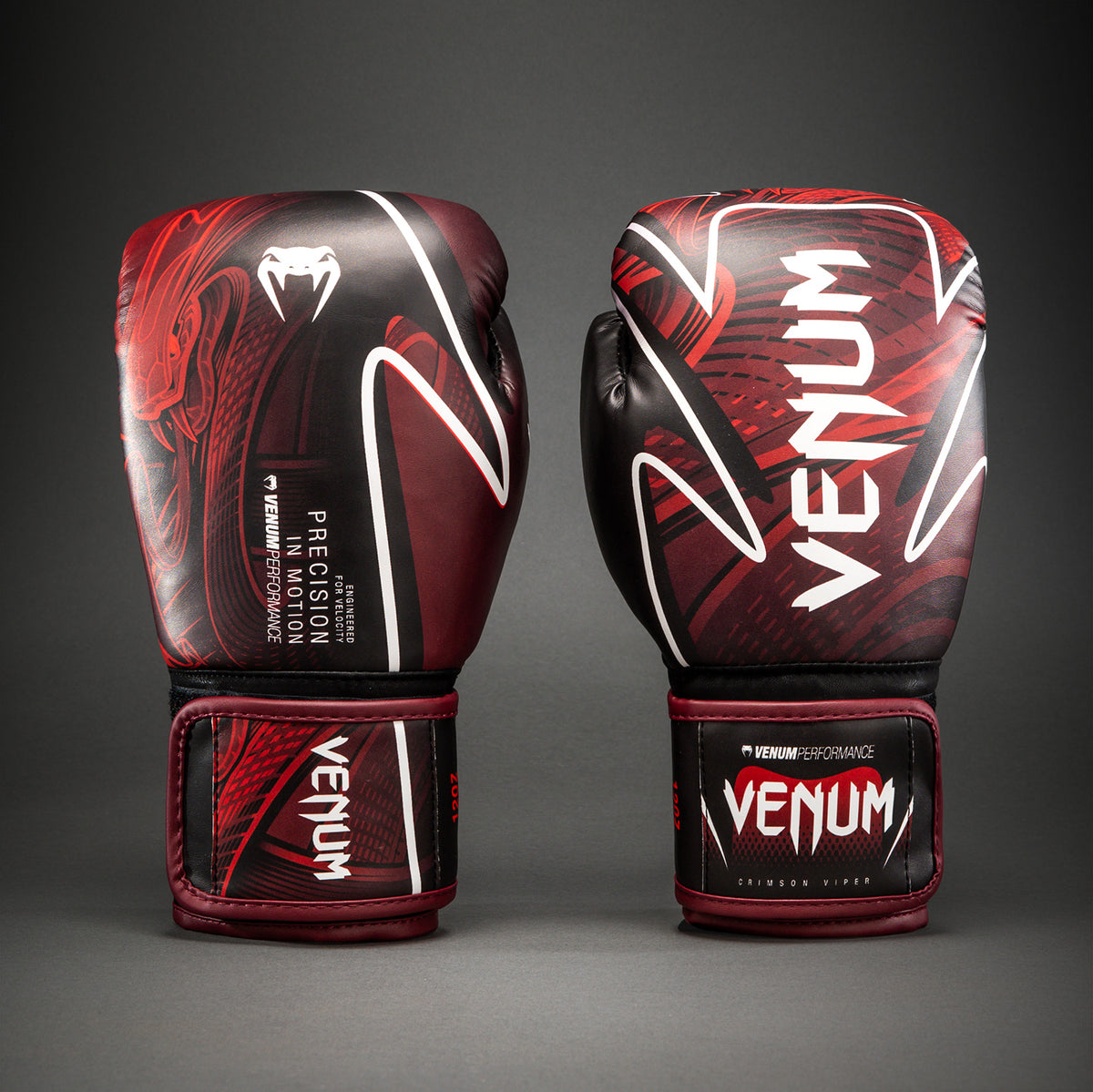 Venum Crimson Viper 2.0 Impact Guantoni da boxe - Nero/Rosso