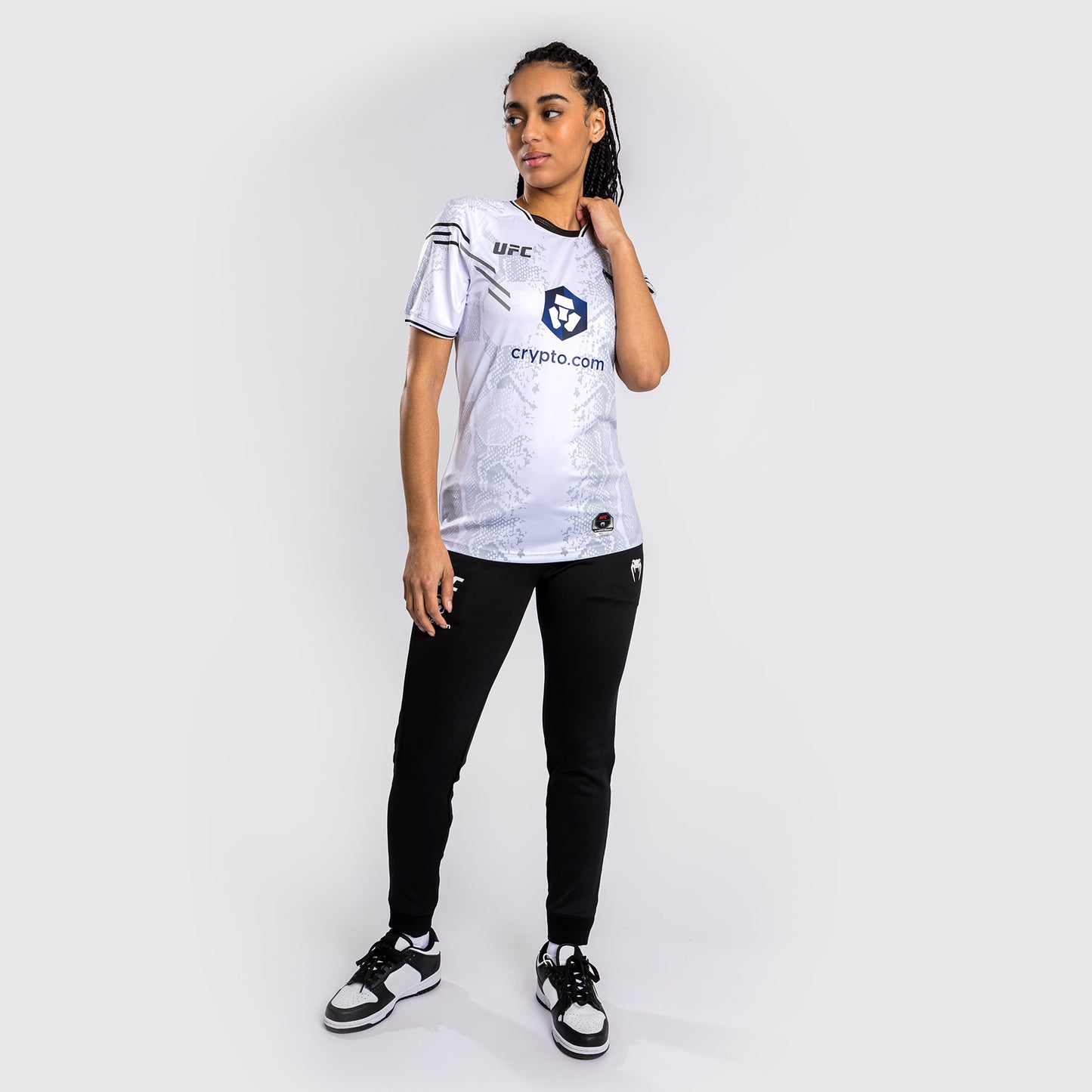 UFC Adrenaline by Venum Authentic Fight Night Maglia Walkout da Donna - Bianco