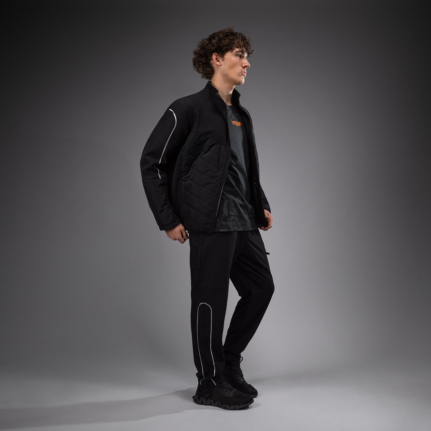 Venum Paddock Softshell a maniche lunghe - Nero