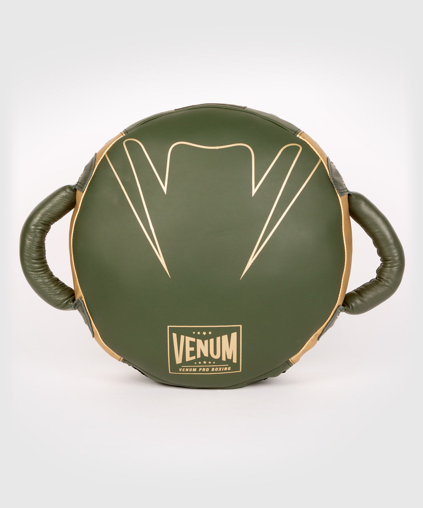 PRO BOXING GEAR PAD ROTONDO IN MICROFIBRA DI QUALITÀ - Khaki/Oro