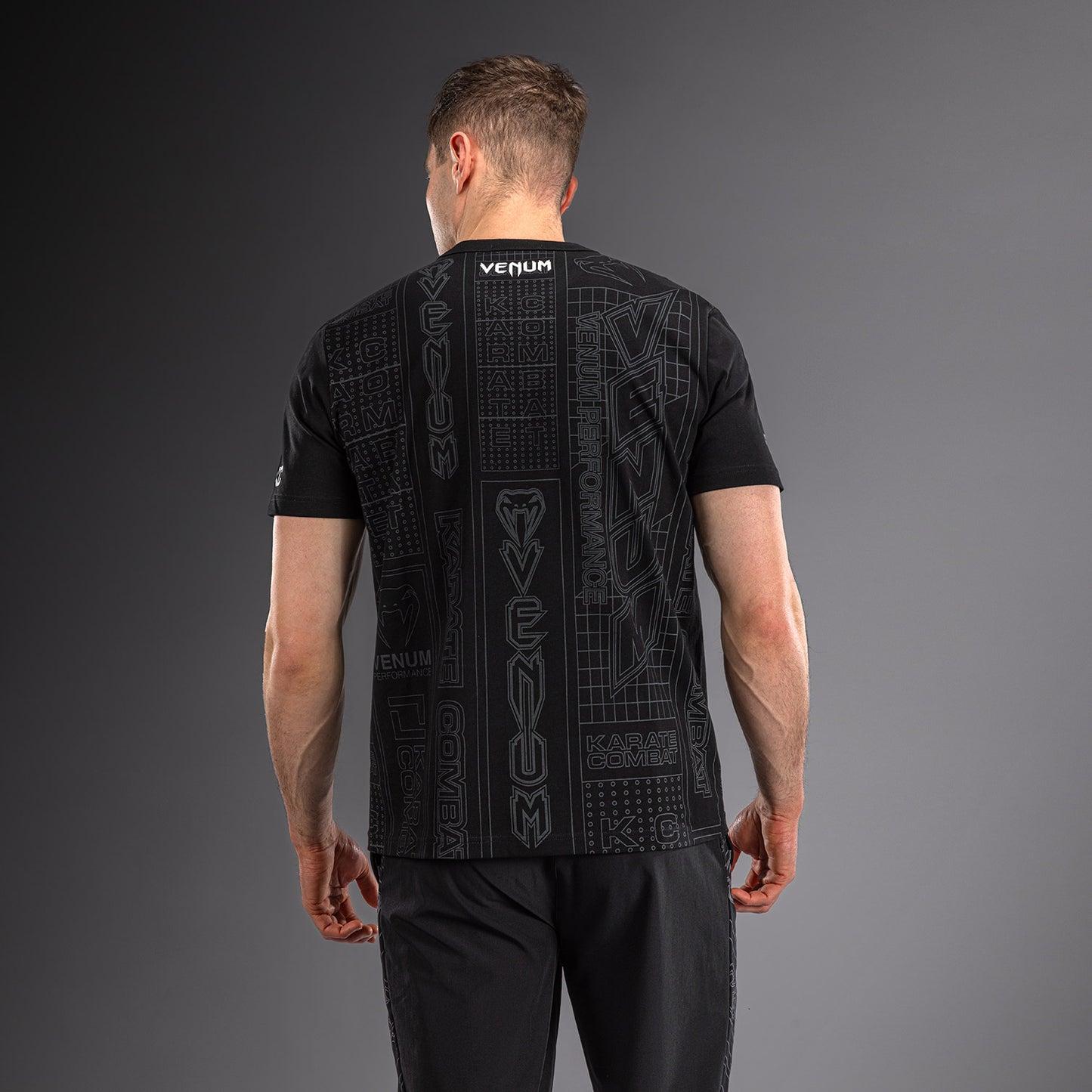 Karate Combat by Venum Maglietta – Nero/Grigio