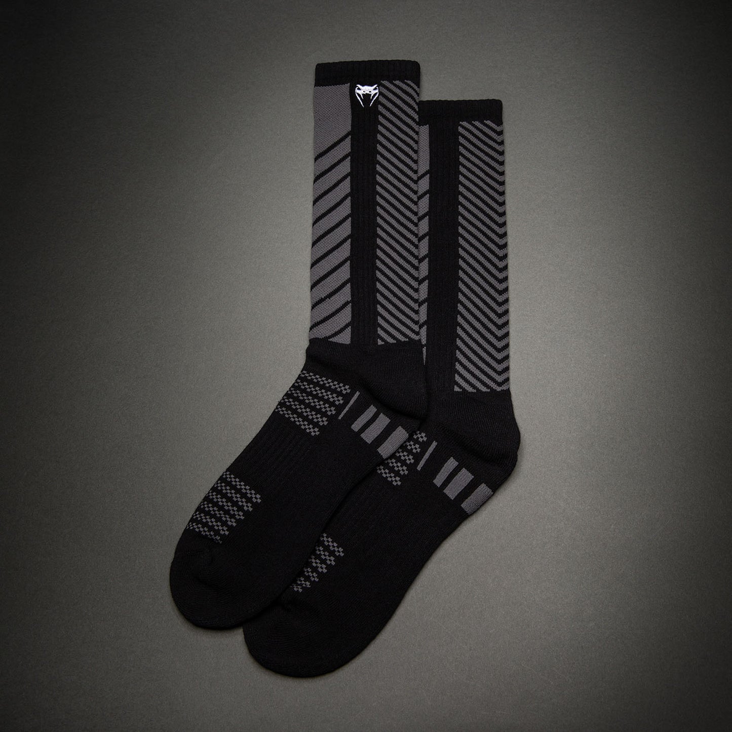 Venum Vector Calze Sopra il Polpaccio - Nero/Grigio