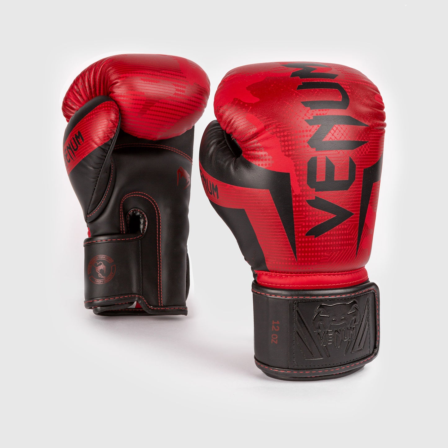 Barrus - Guantoni KickBoxing Muay Thai MMA | Guanti Pugilato Boxe Full Contact (Rosso, 10oz