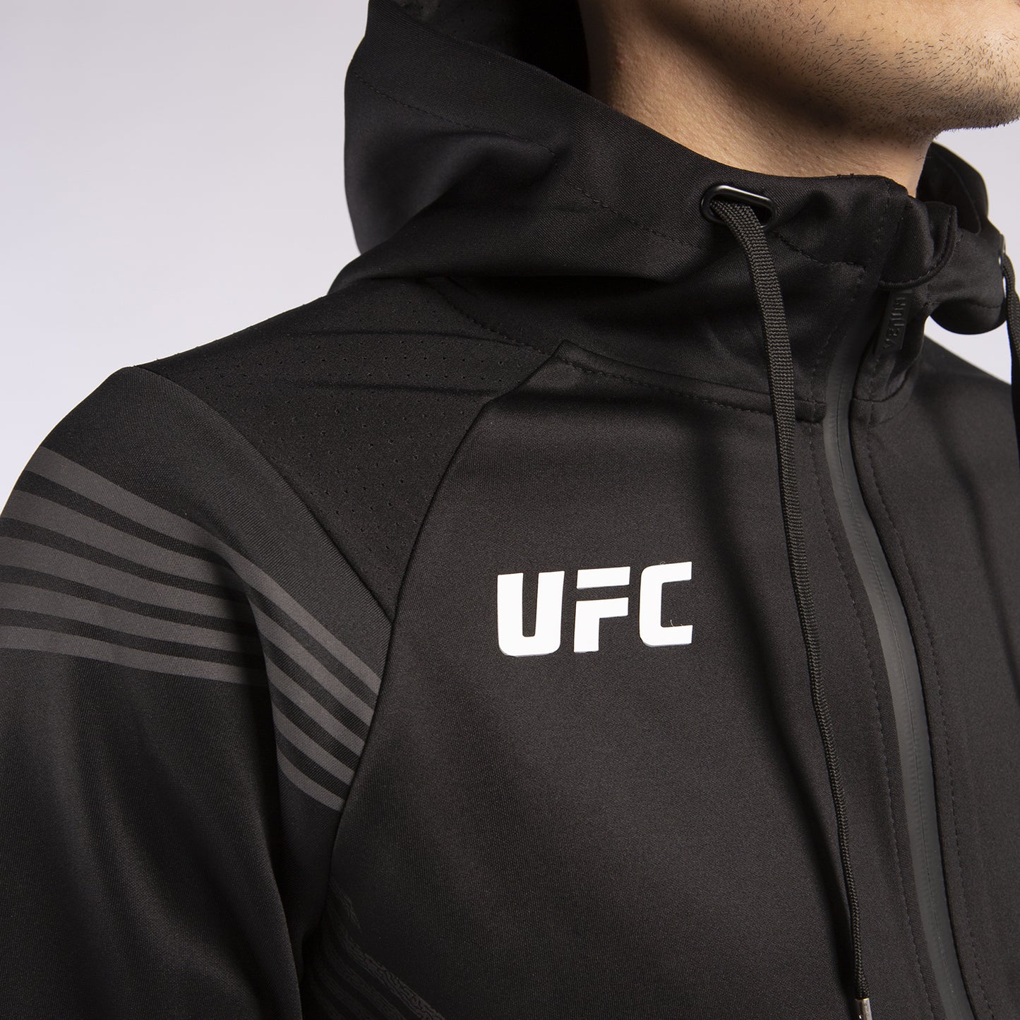 Felpa Con Cappuccio Uomo UFC Venum Pro Line - Nero