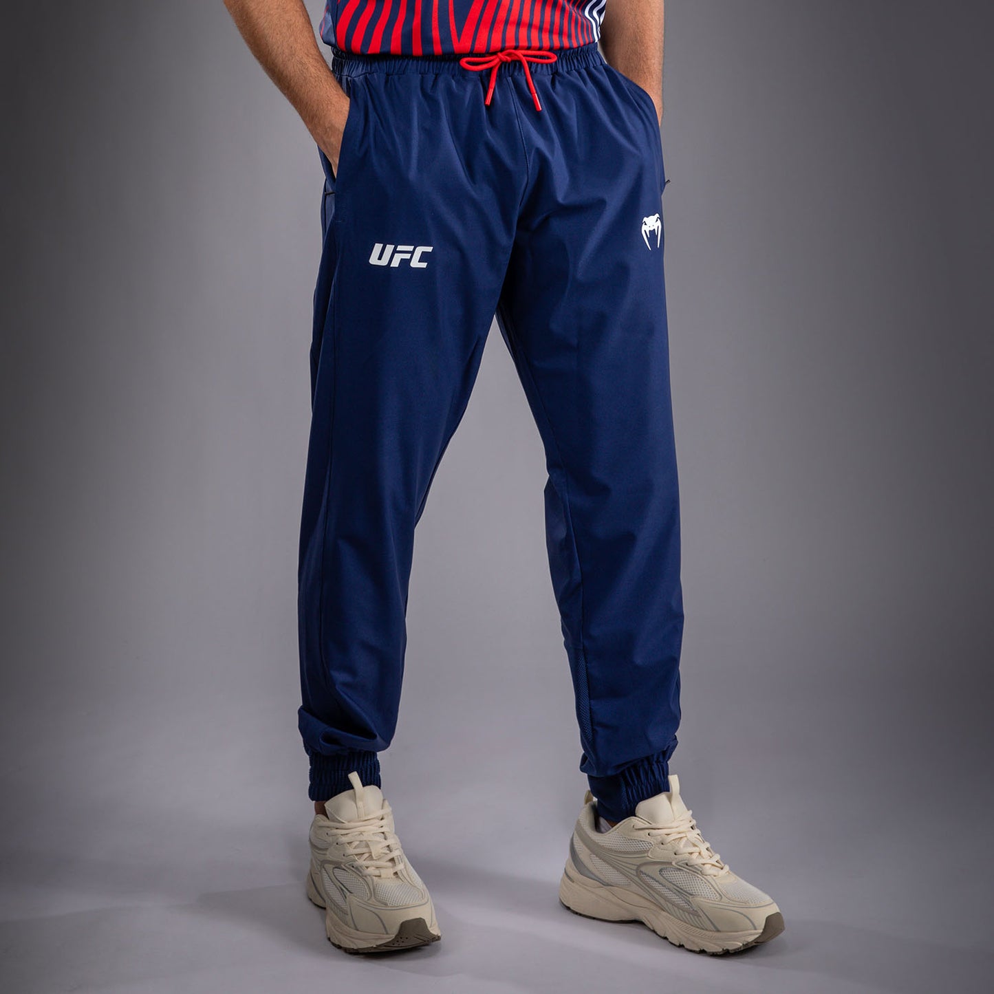 Official UFC Freedom 250 by Venum Authentic Fight Night Pantaloni Walkout da uomo - Blu