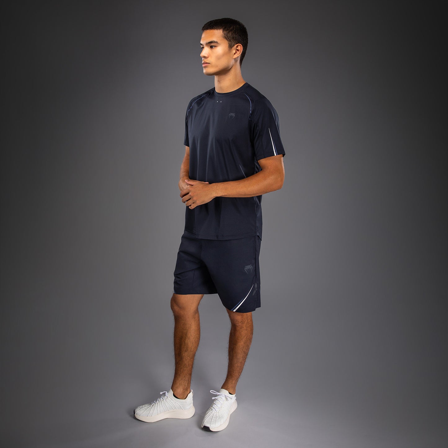 Venum G-Core Maglietta Dry Tech - Blu Navy/Bianco