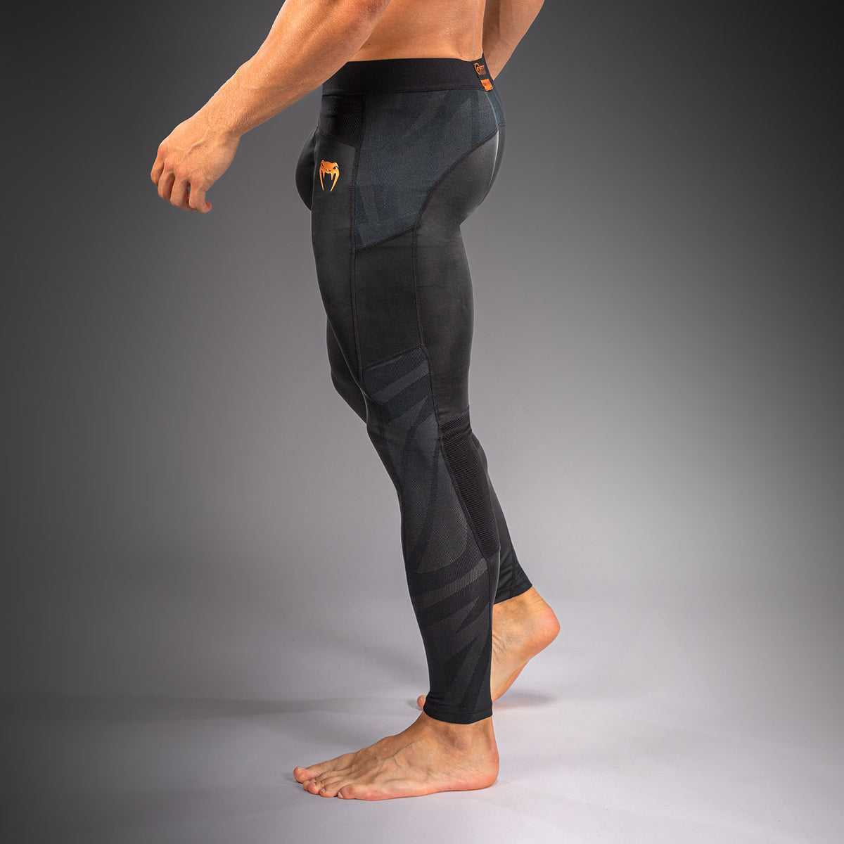 Venum G-Fit Revolution Leggings a compressione - Nero/Rame
