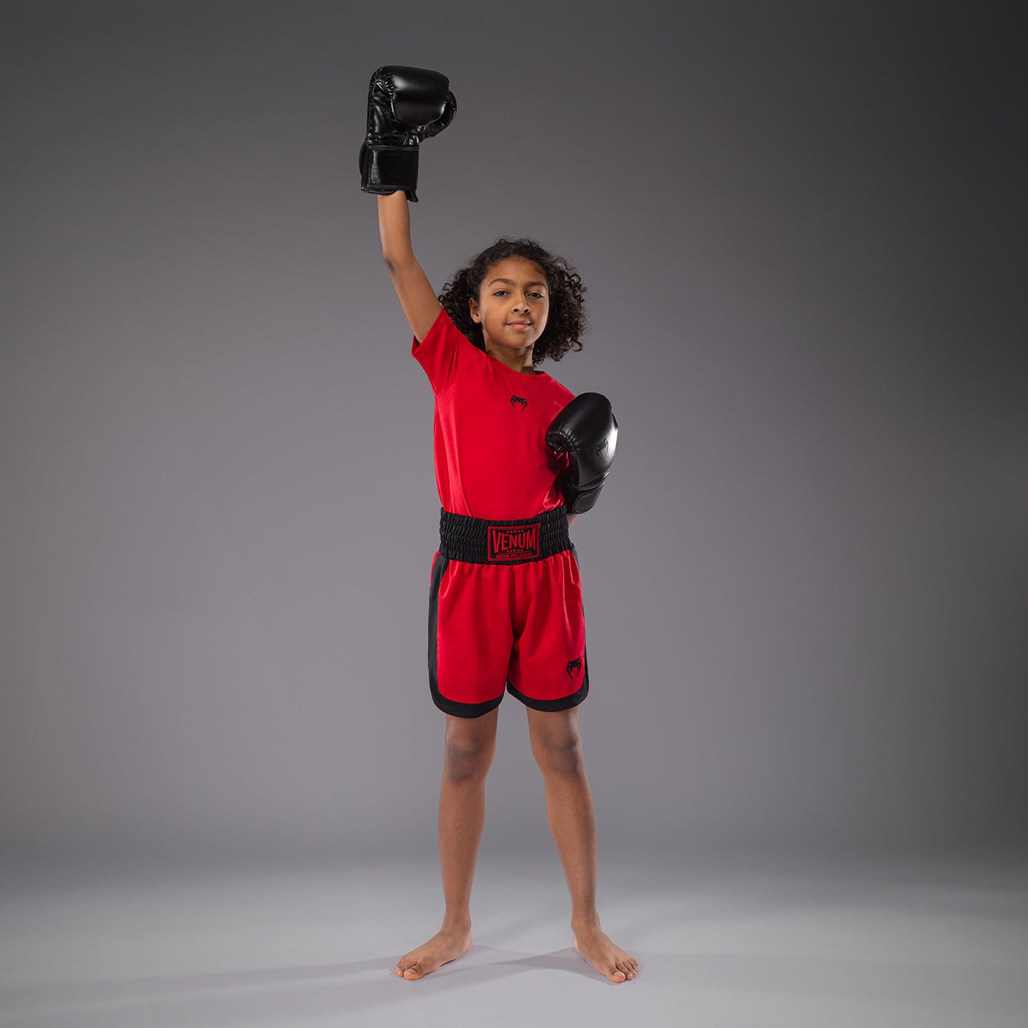 Venum Classic Pantaloncini da boxe per Bambini - Rosso ciliegia