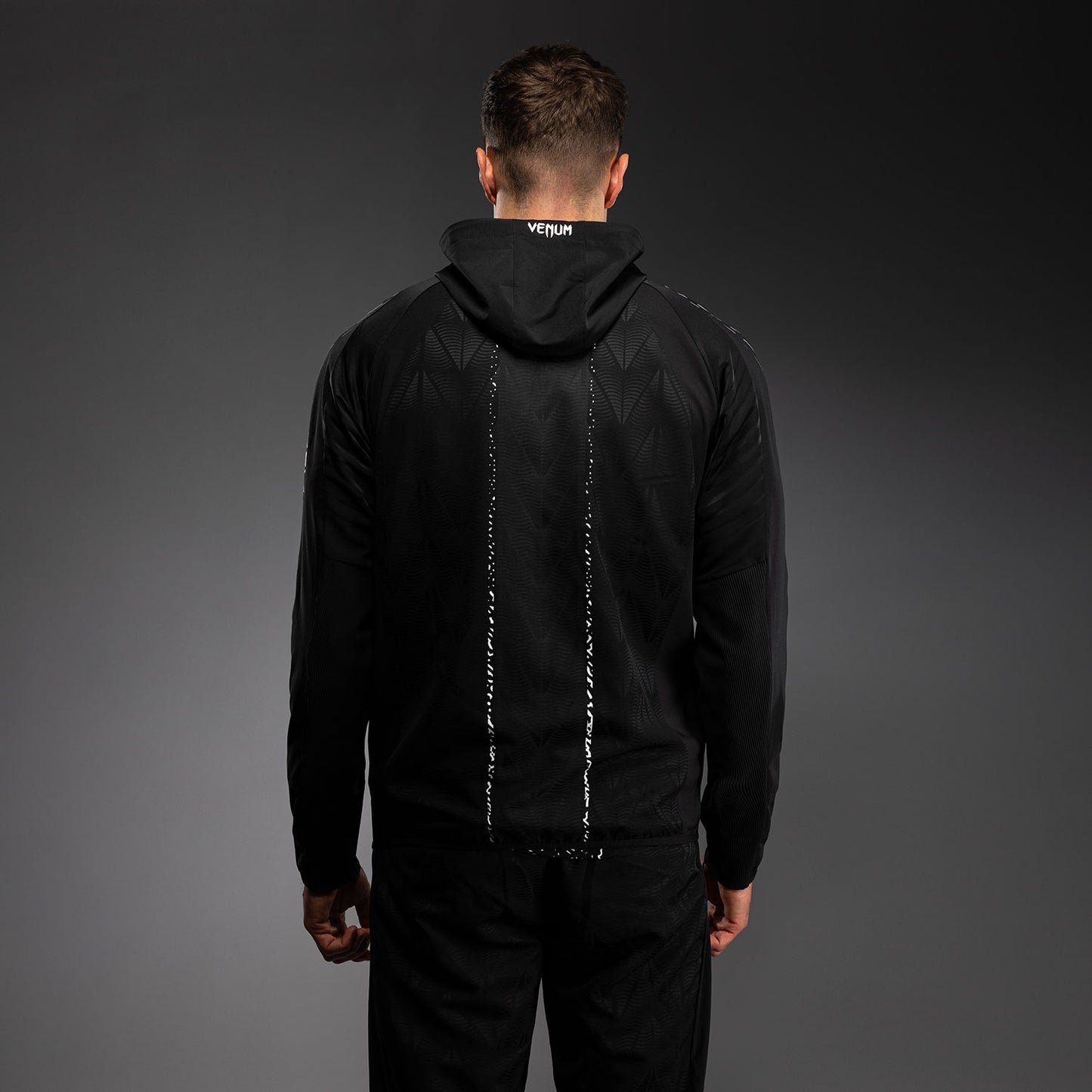 UFC Zenith by Venum Authentic Fight Night Felpa Walkout Uomo Personalizzato - Nero