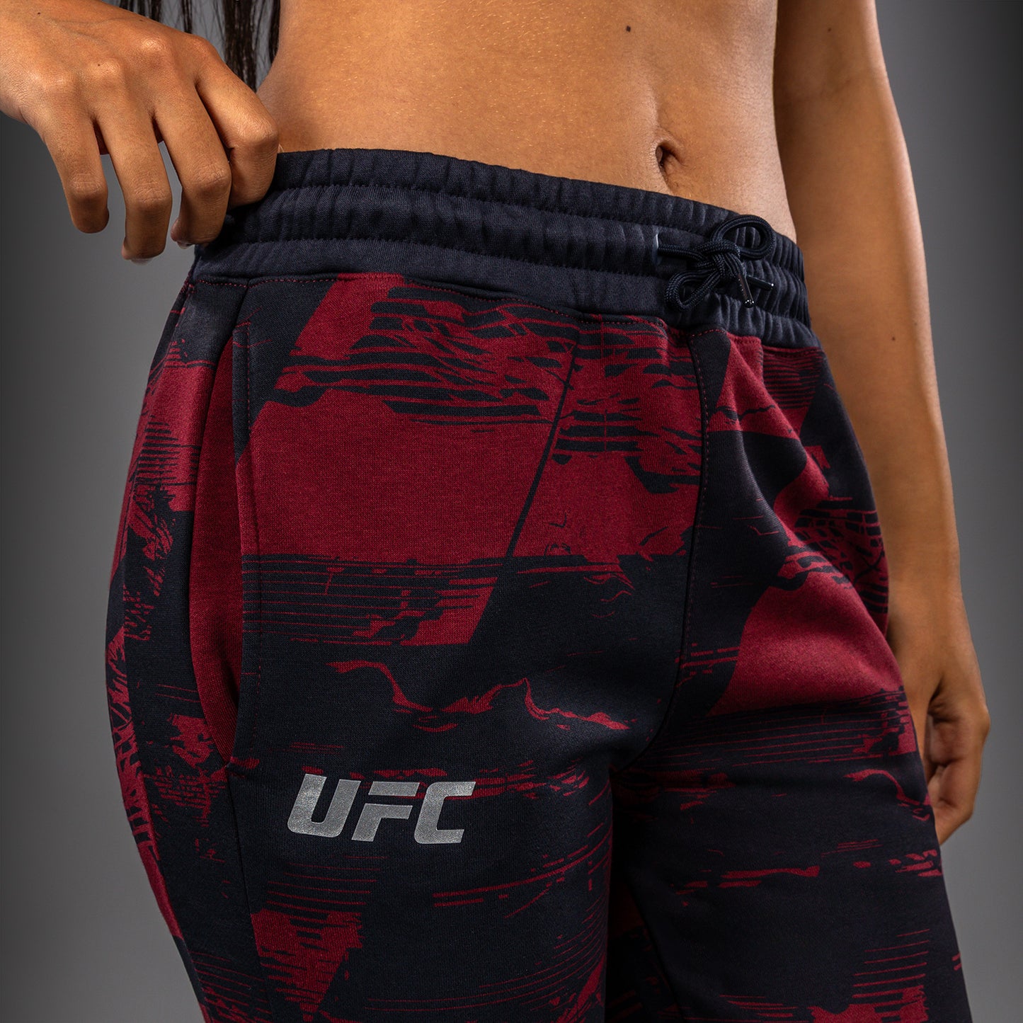 UFC Zenith by Venum Authentic Fight Week Pantaloni Donna - Blu navy/Bordeaux/Argento