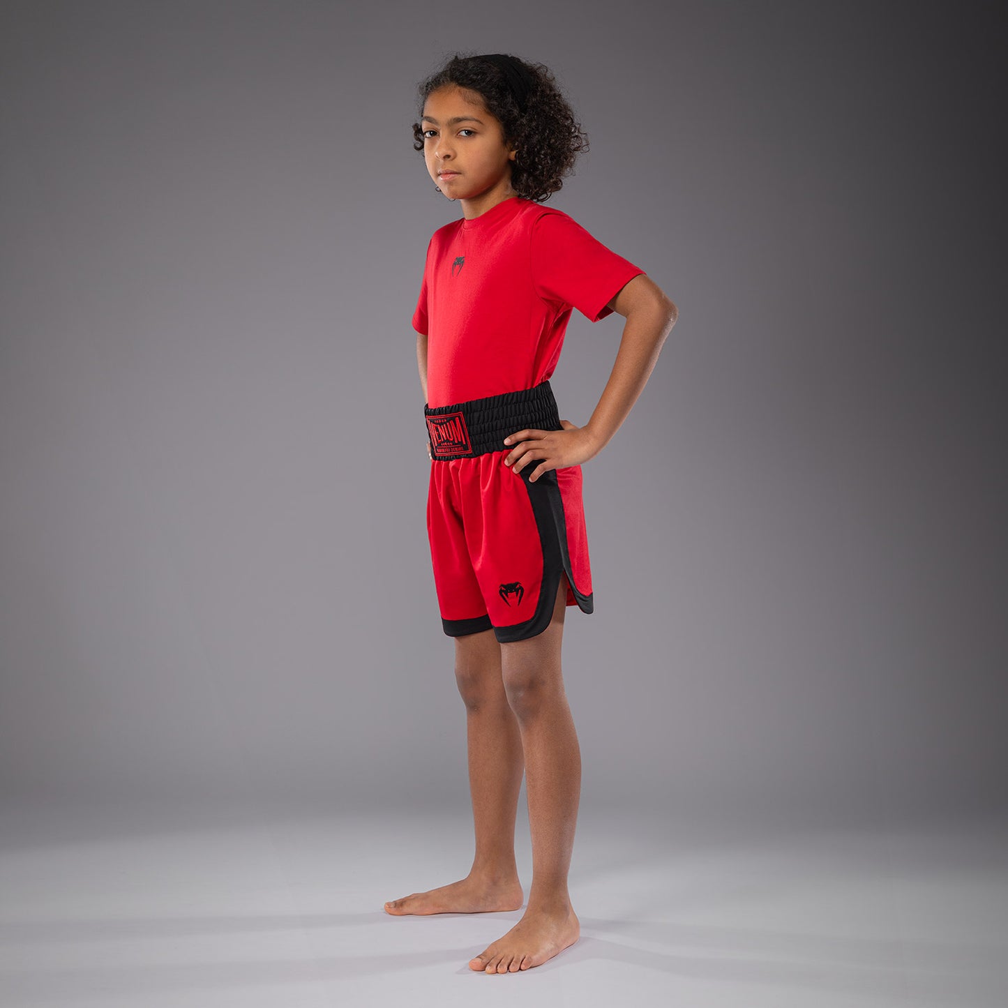 Venum Classic Pantaloncini da boxe per Bambini - Rosso ciliegia