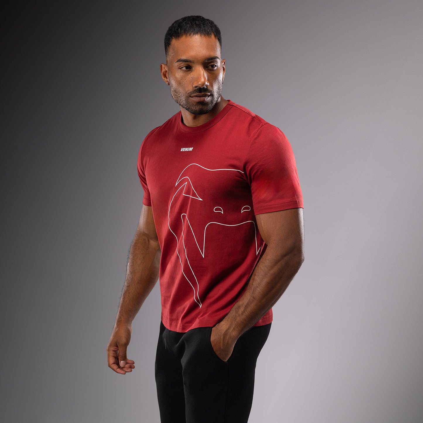 Venum Giant Connect Maglietta - Rosso Carmin
