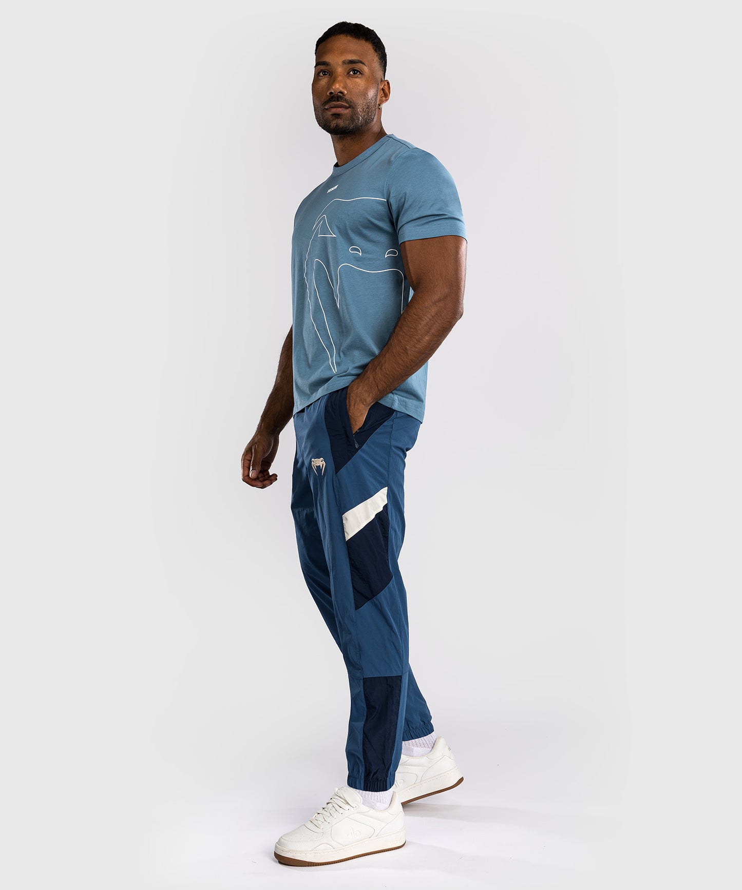 Venum Attack 90 Pantaloni Tuta - Blu Mezzanotte
