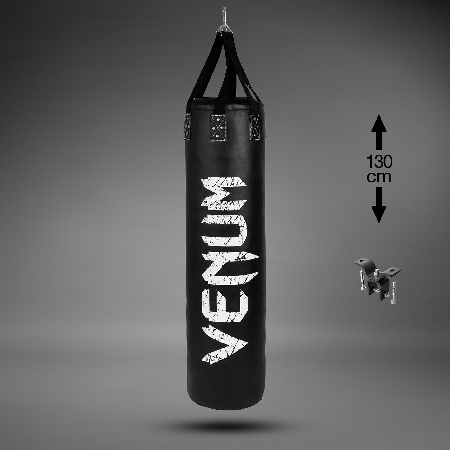 Sacco da boxe Venum Challenger (montaggio a soffitto incluso) - Nero - 130 cm - Pieno