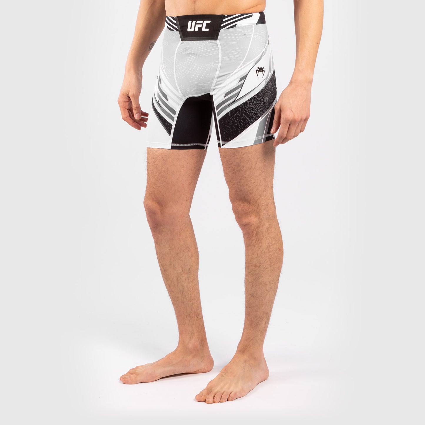 Pantaloncini da Vale Tudo Uomo UFC Venum Authentic Fight Night - Vestibilità Corta - Bianco