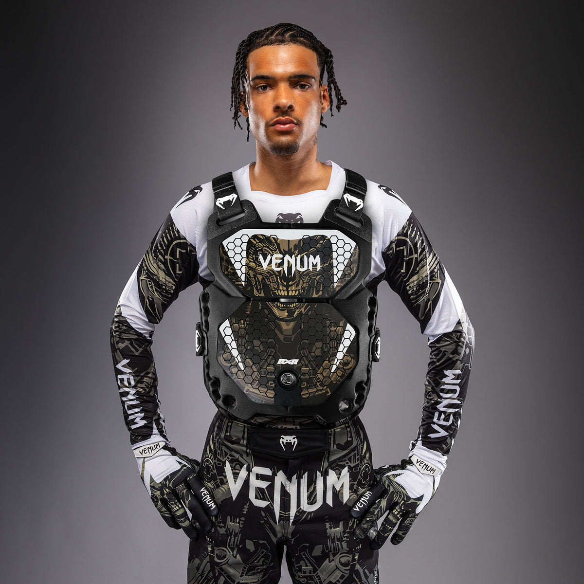 Venum x RXR R-Pro 2 Alien Pettorina protettiva - Nero/Sabbia