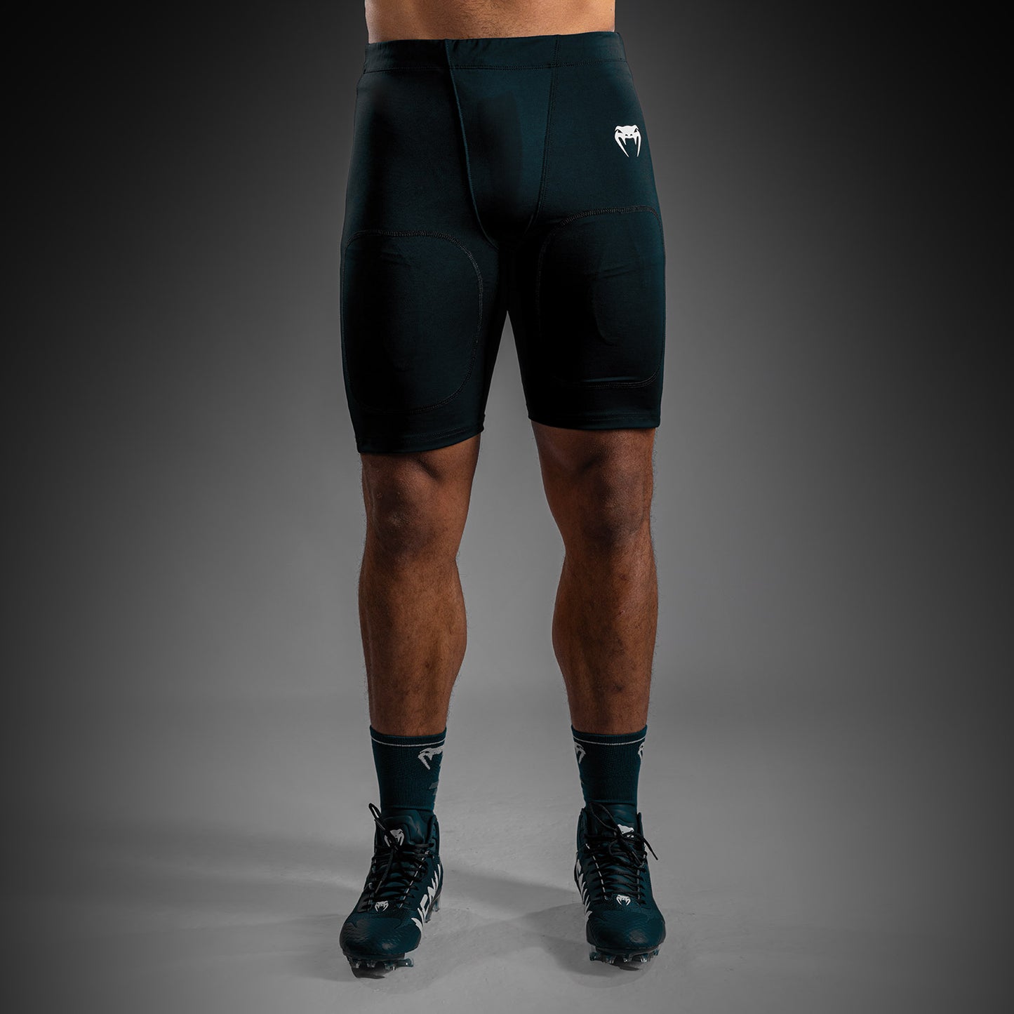 Venum Elite Football Pantaloncini a Compressione - Nero