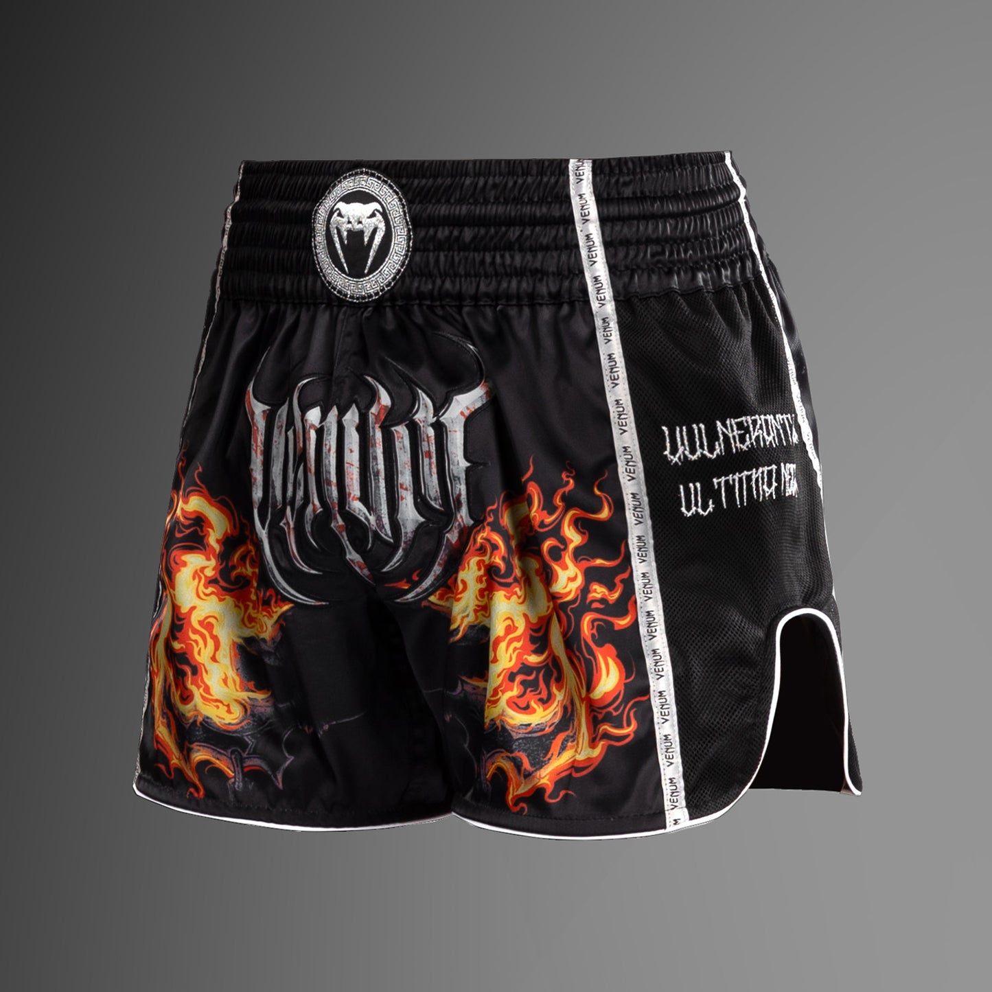 Venum Gladiator 5.0 Pantaloncini da Muay Thai - Nero/Arancione Neon