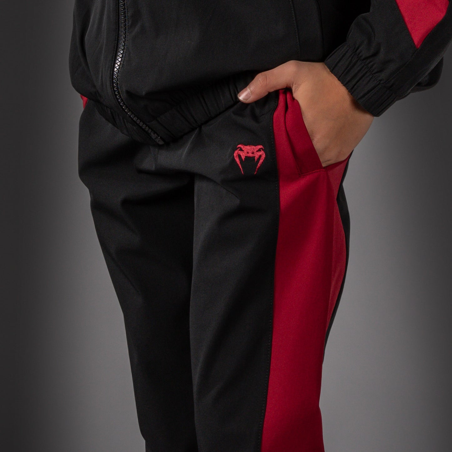 Venum Vectra Pantaloni da Jogging per Bambini - Nero/Rosso