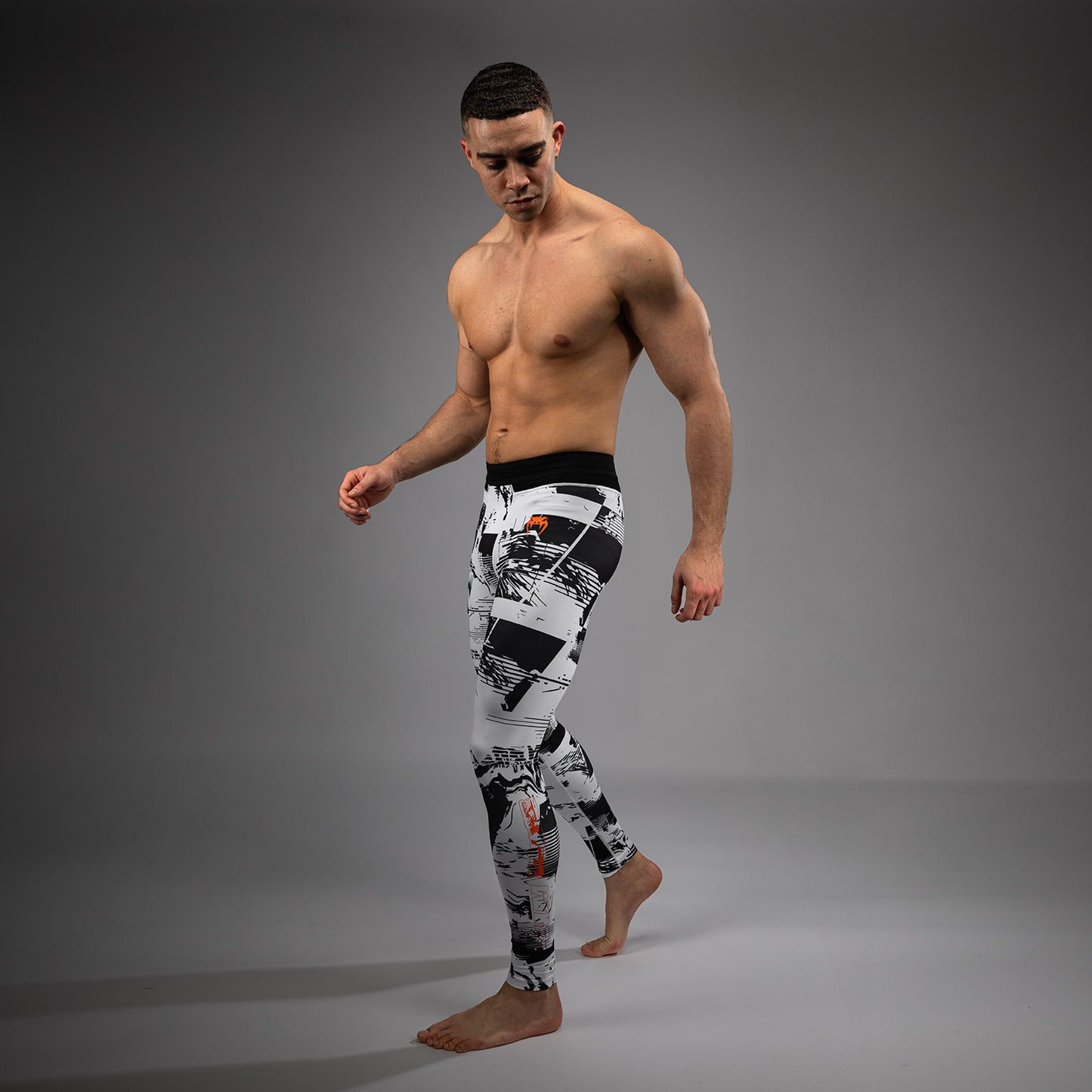 UFC Zenith by Venum Authentic Fight Week Leggings Performance Uomo - Bianco