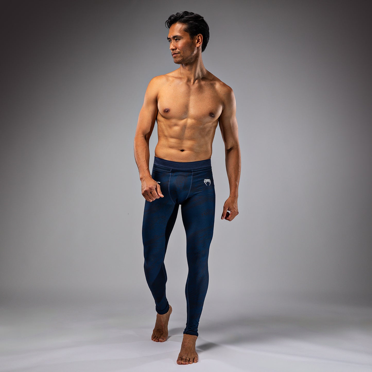 UFC Fusion by Venum Fight Week Pantaloni a compressione - Blu oceanico