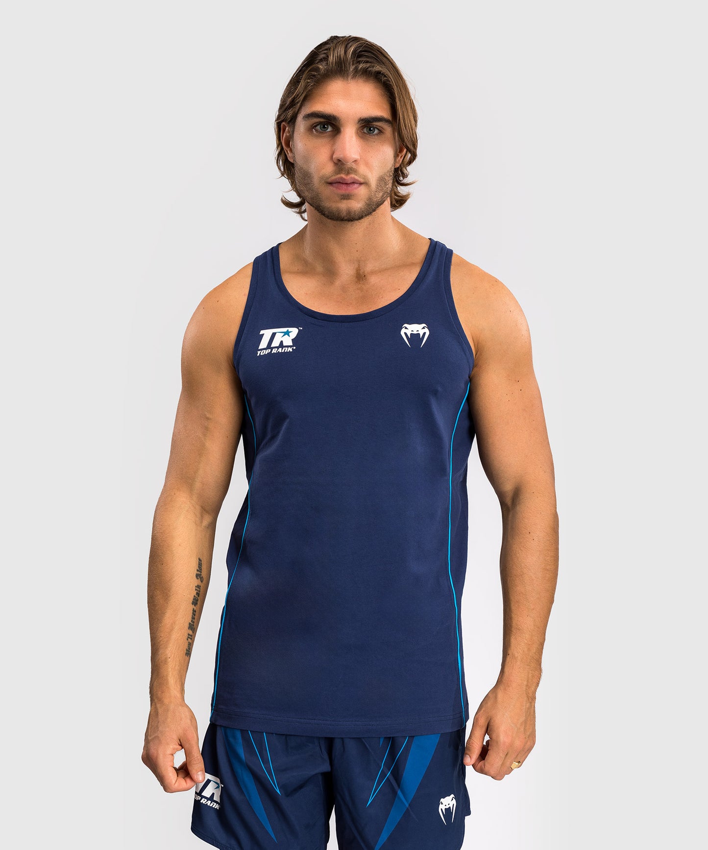 Venum x Top Rank Original Canotta da Uomo - Blu Navy
