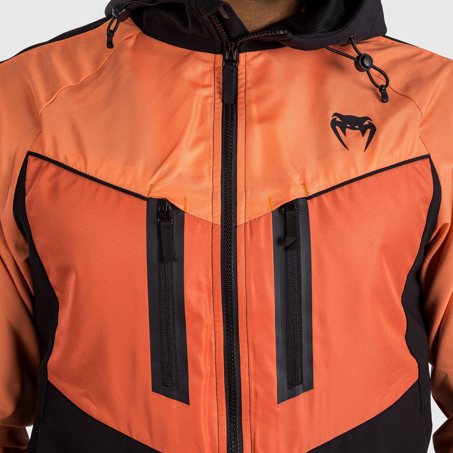 Venum Laser 3.0  Giacca da ginnastica - Nero/Arancione