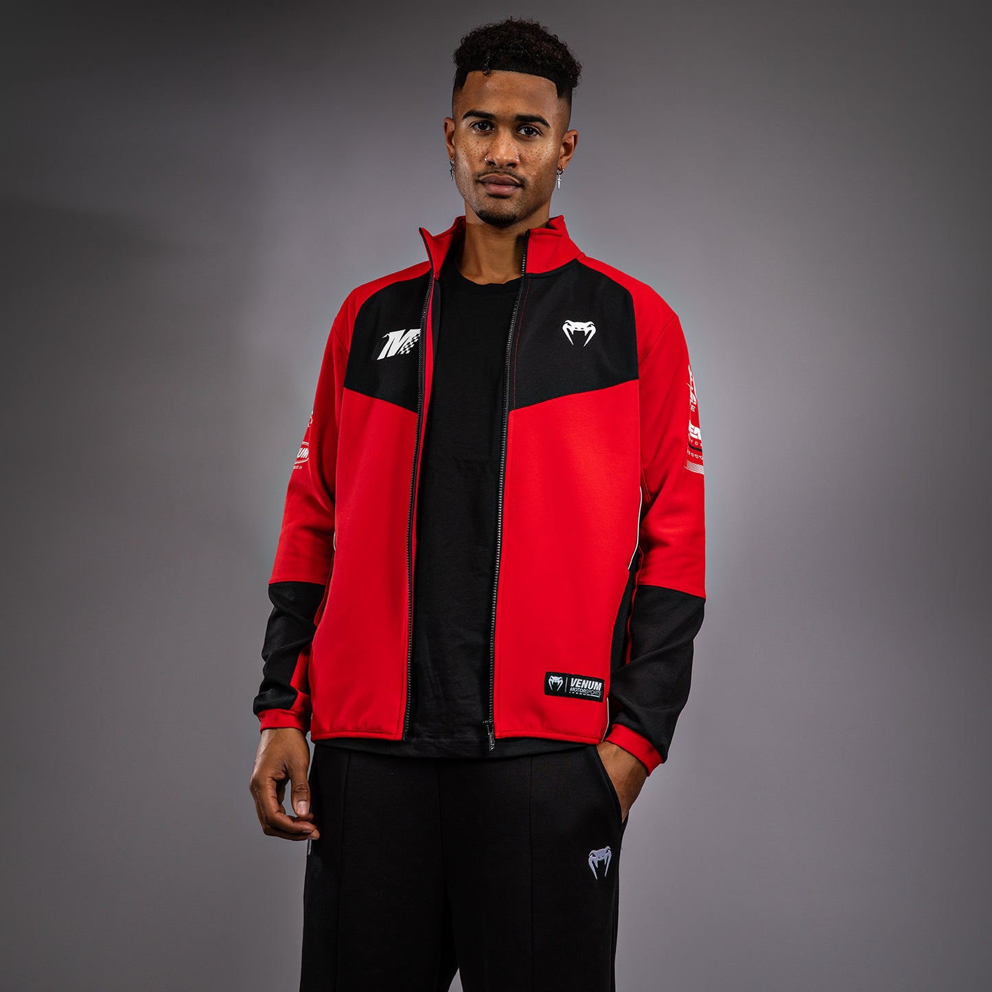 Venum Motorsport Giacca Softshell - Rosso Racer