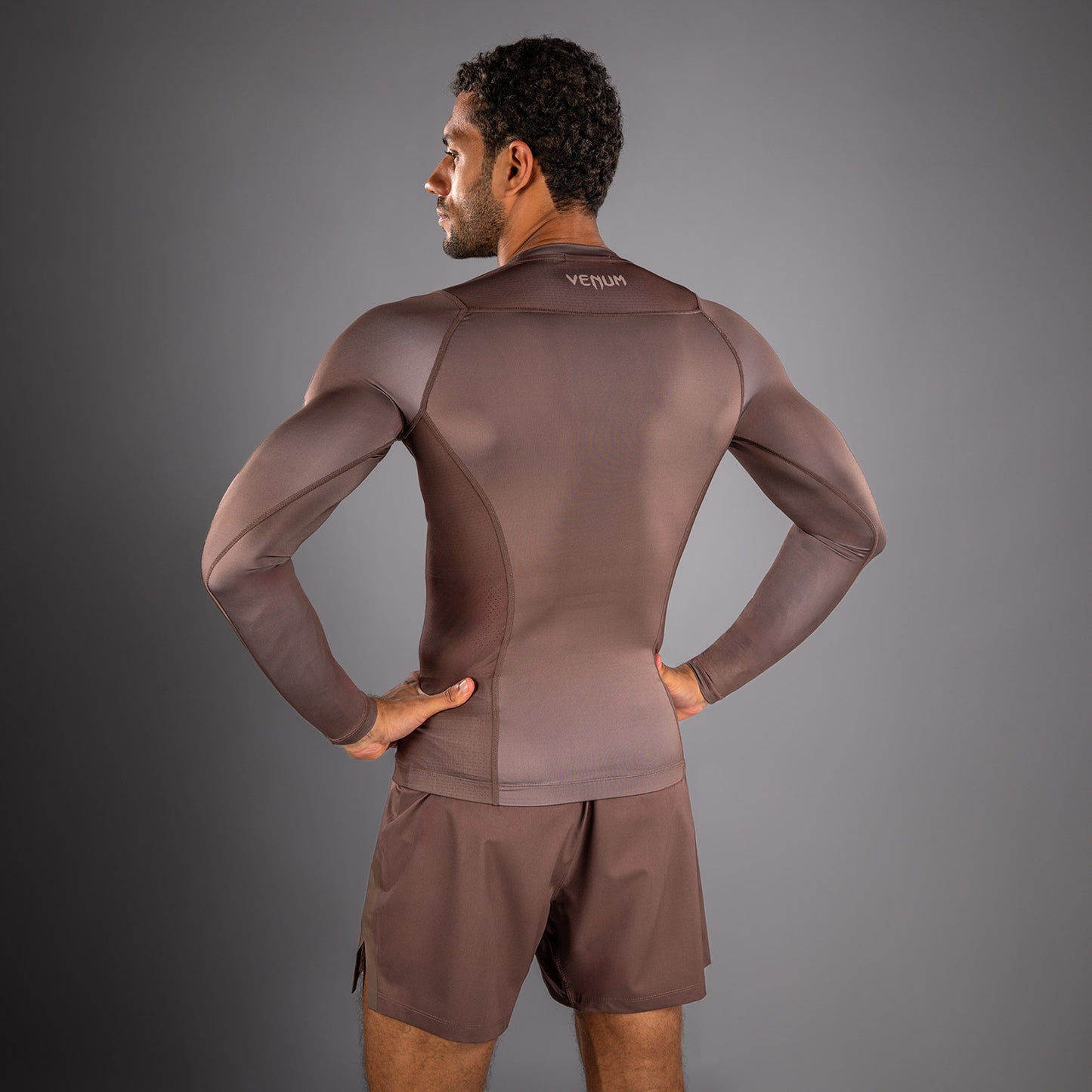 Venum No Gi Rashguards - Marrone Cioccolato