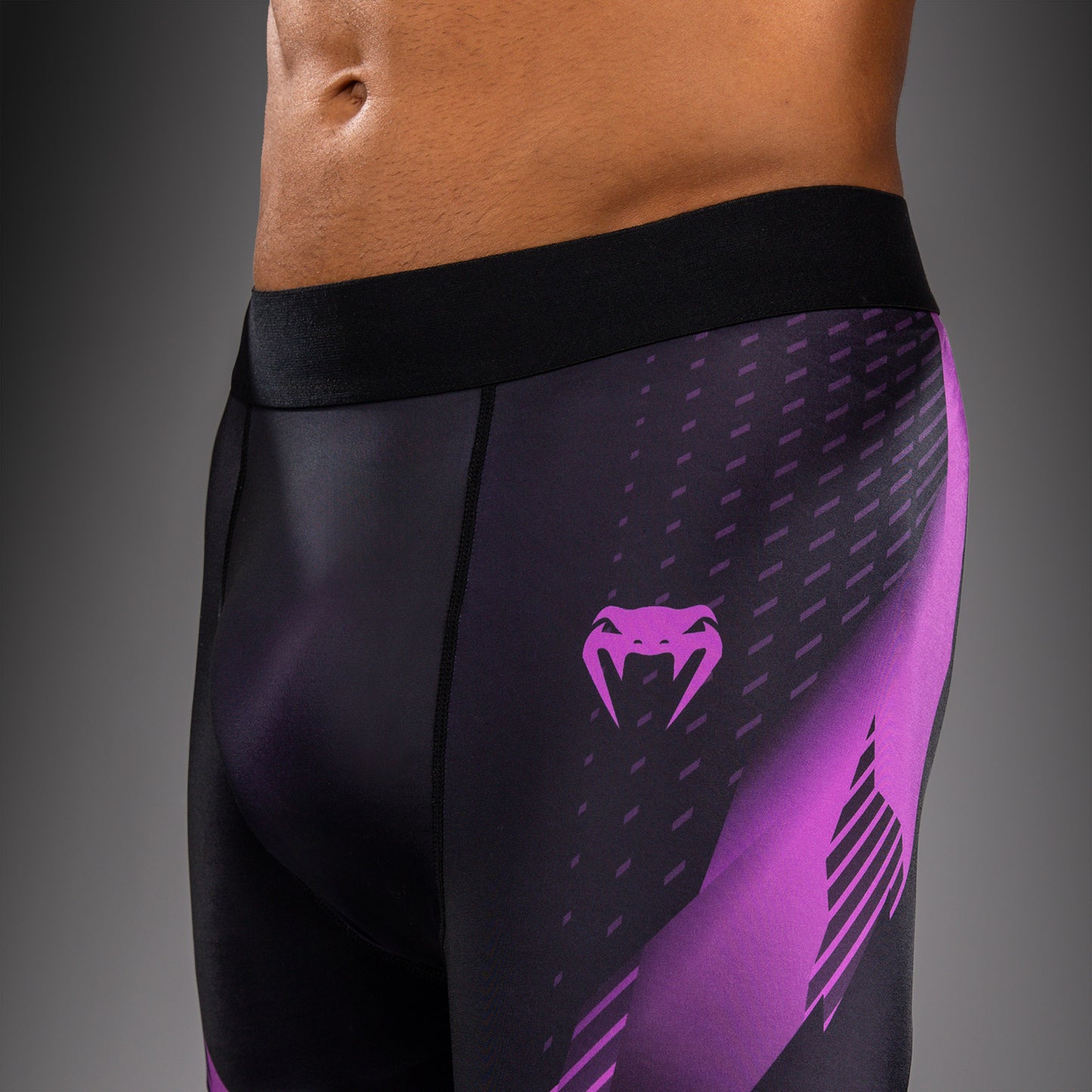 Venum No-Gi 6.0 Pantaloncini a Compressione - Nero/Viola