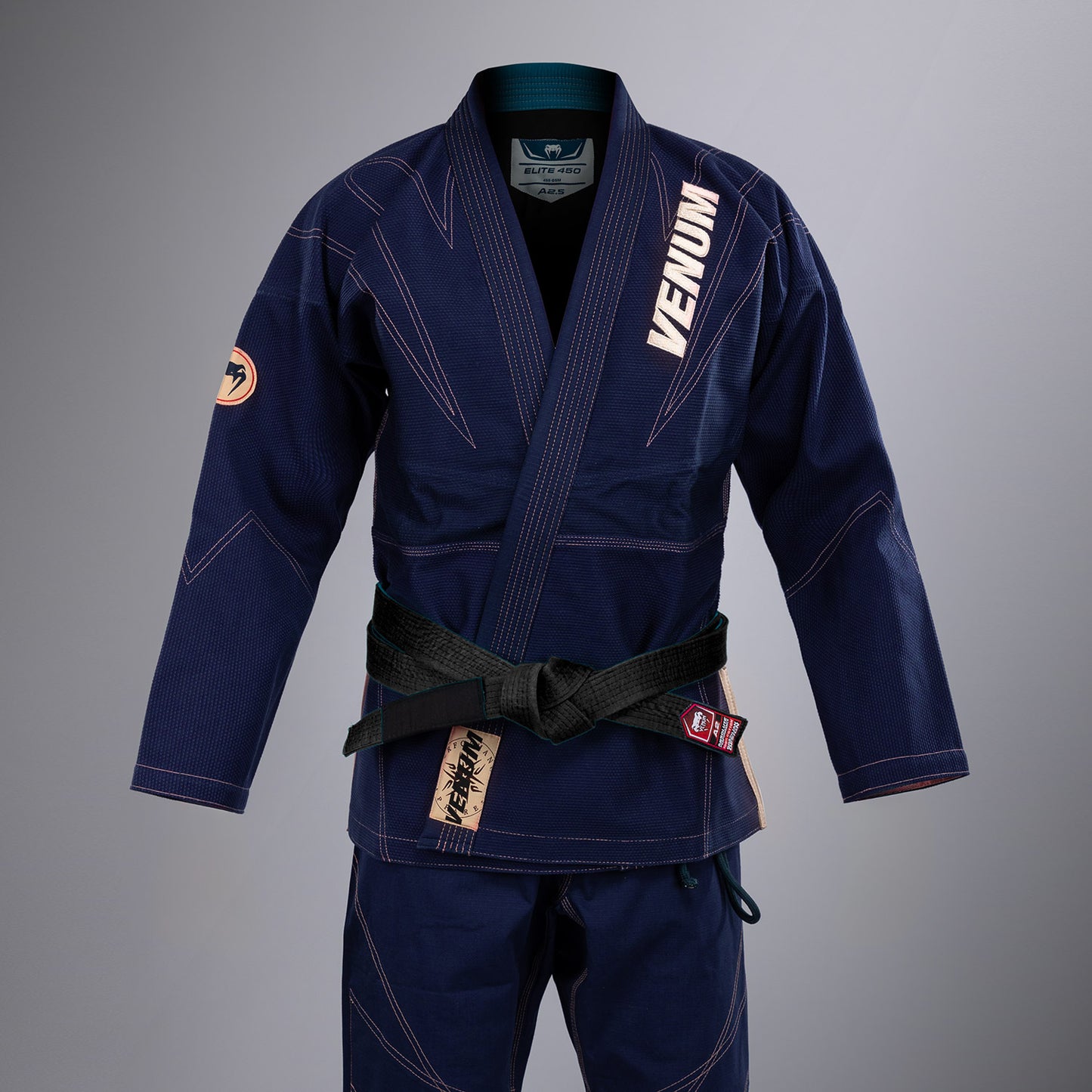 Venum Elite 5.0 Gi Brazilian Jiu Jitsu (450 gsm) - Navy