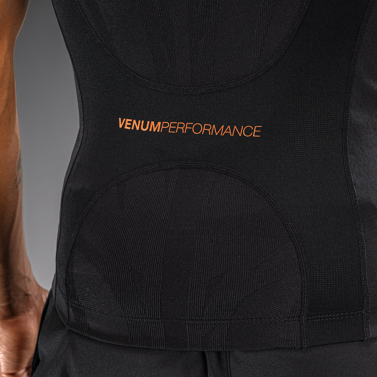 Venum G-Fit Revolution Rashguard a maniche corte - Nero/Rame