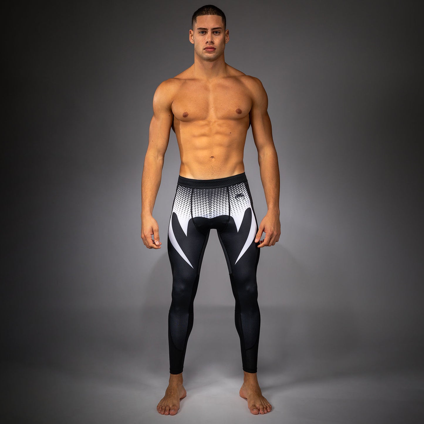 Venum No Gi Pantaloni aderenti - Nero/Bianco