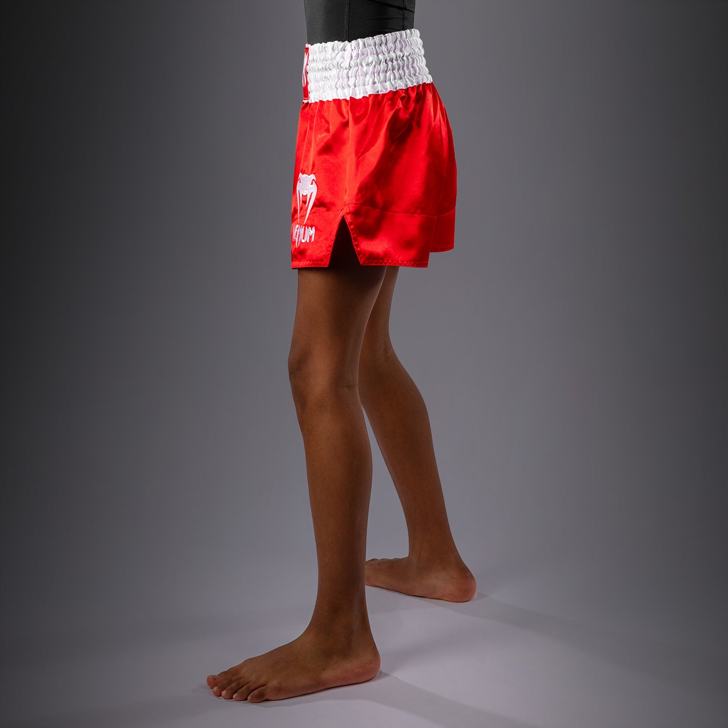 Venum Classic Pantaloncini Muay Thaï per bambini – Rosso Fuoco