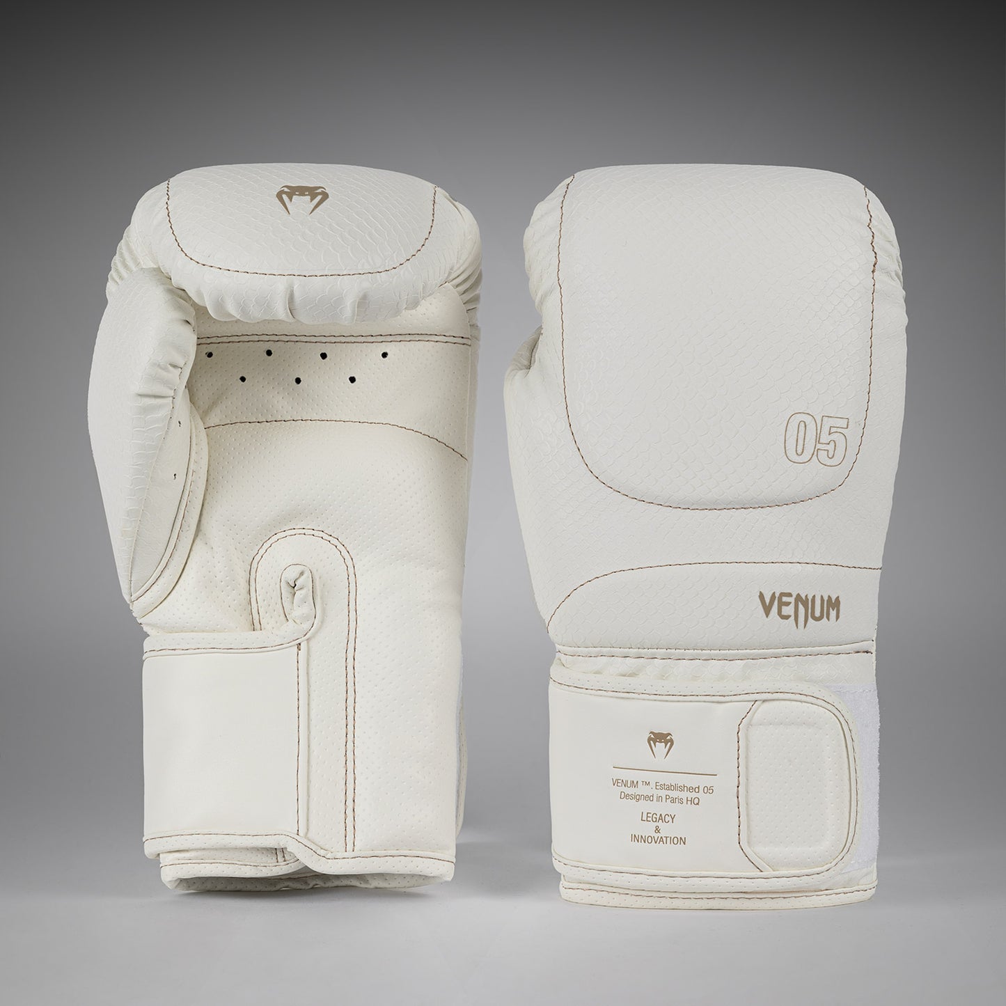Venum Impact Evo Scales Guanti da boxe – Avorio