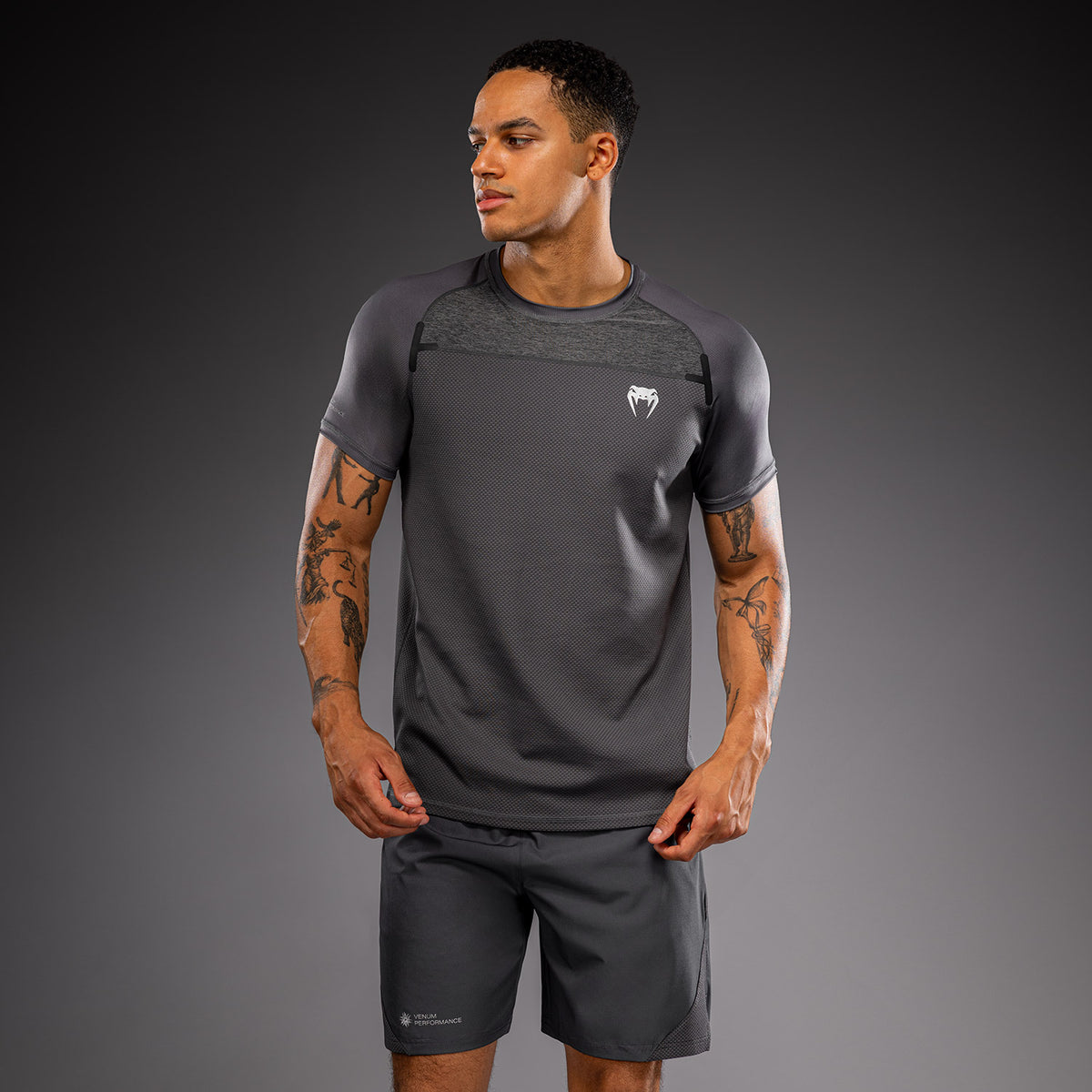 Venum G-Fit Scale T-shirt Dry Tech - Grigio