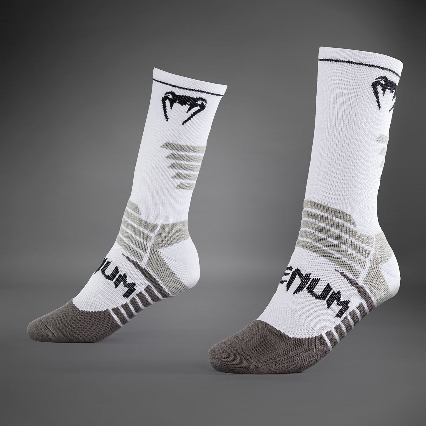 Venum Elite Calze Performance - Bianco/Nero