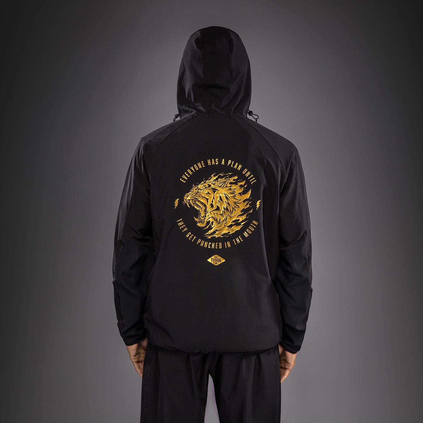 Venum x Mike Tyson Tiger Giacca da tuta - Nero/Oro