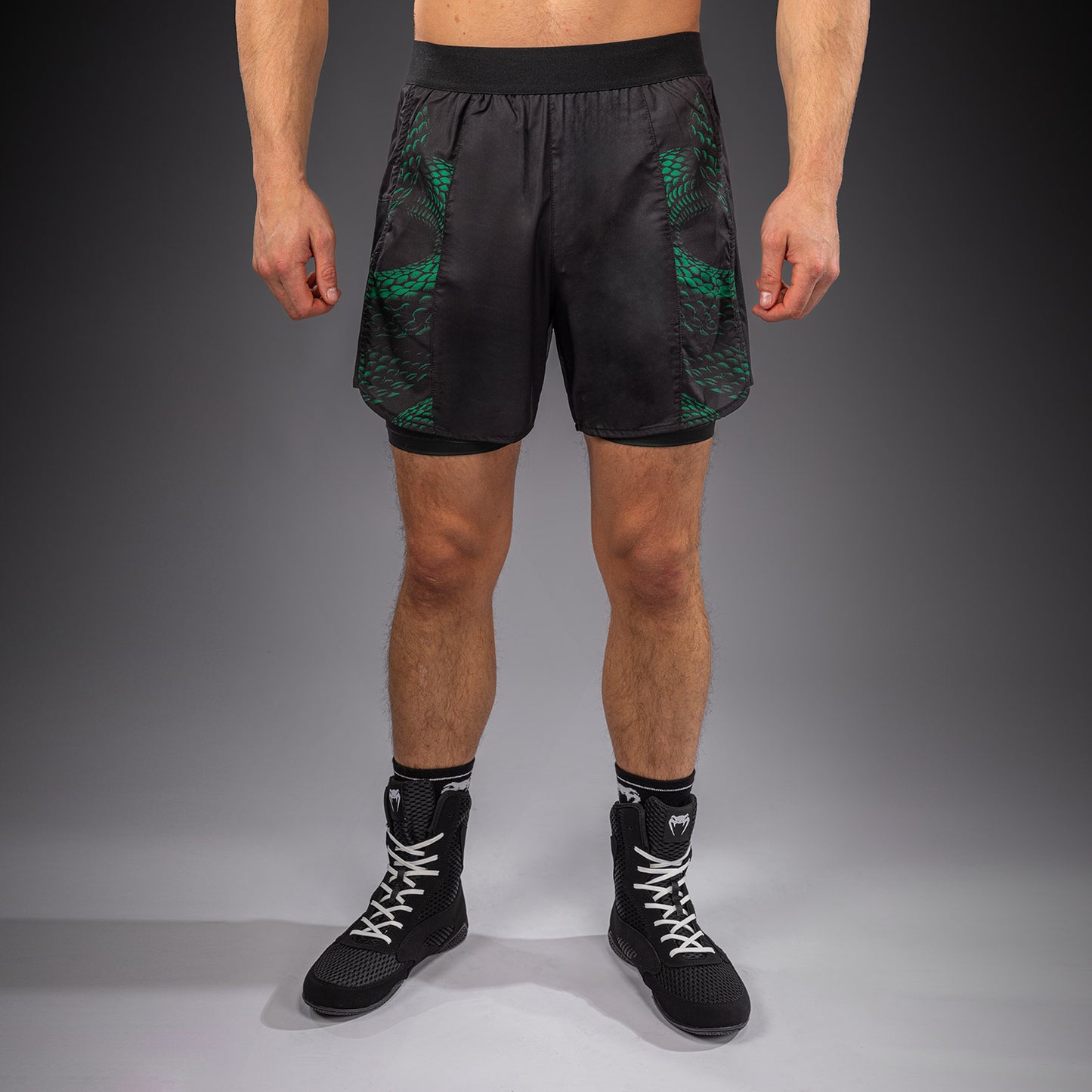 Venum Matupa Pantaloncini da Allenamento - Nero/Verde/Oro