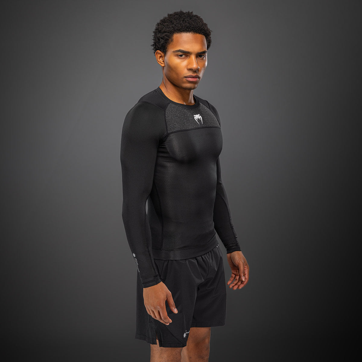 Venum G-Fit Scale Rashguard a maniche lunghe - Nero