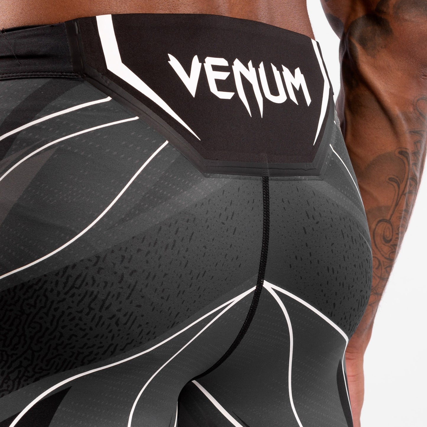 Pantaloncini da Vale Tudo Uomo UFC Venum Authentic Fight Night - Vestibilità Lunga - Nero