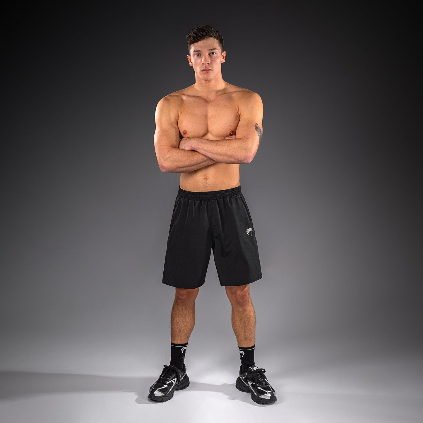 Venum Lazer Pantaloncini da Allenamento - Nero/Grigio