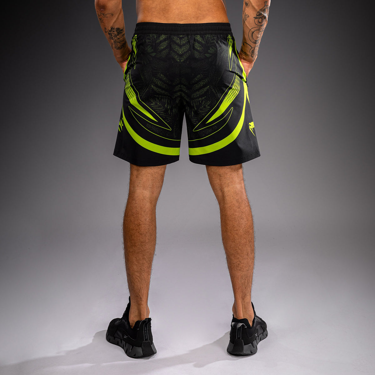 Venum Amazonia Reborn Pantaloncini da allenamento - Nero/Verde
