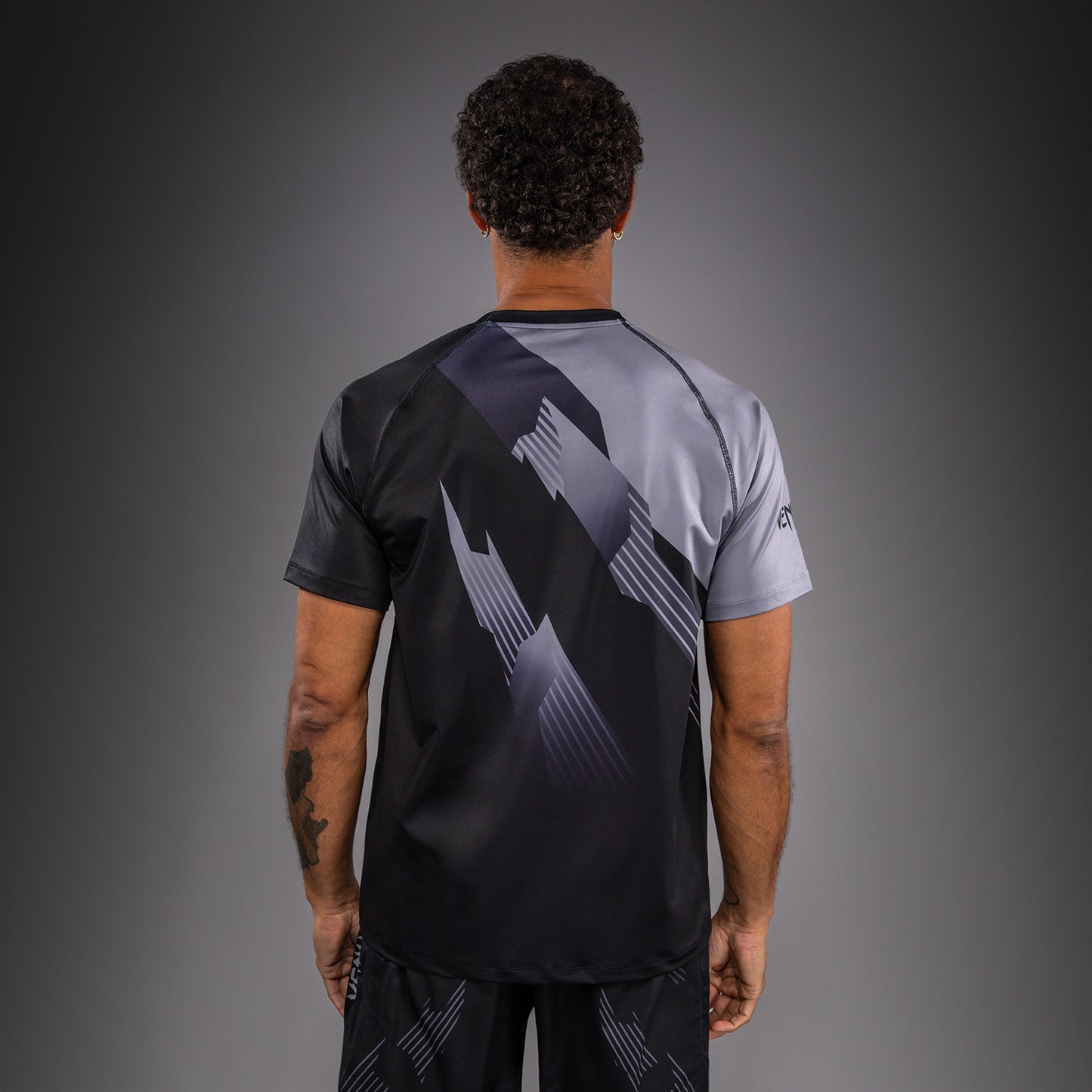 Venum No-Gi 6.0 Maglietta Dry Tech - Nero/Grigio
