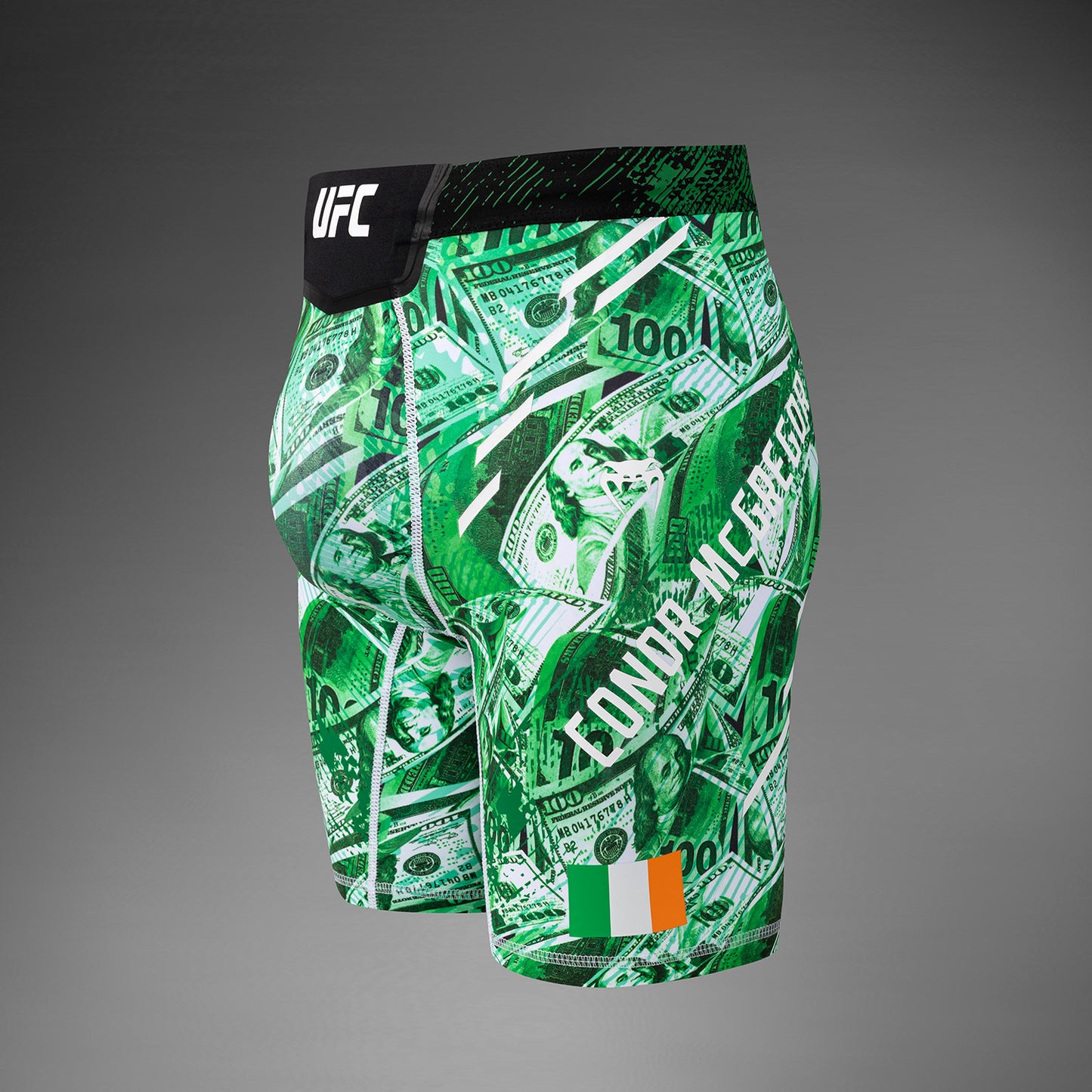 UFC Unrivaled by Venum Conor McGregor Shorts compressivi Uomo – Verde
