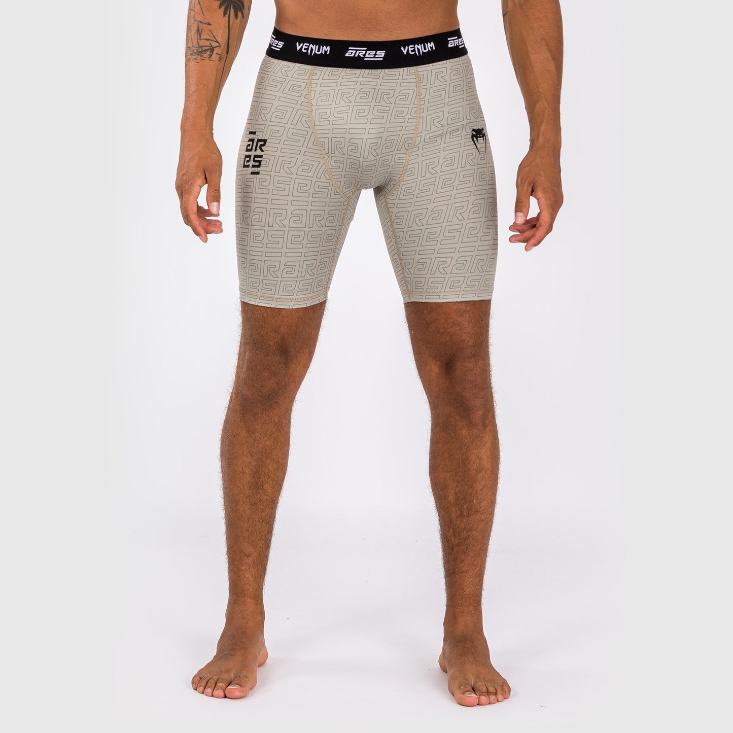 Venum x Ares 2.0 Pantaloncini a Compressione - Sabbia