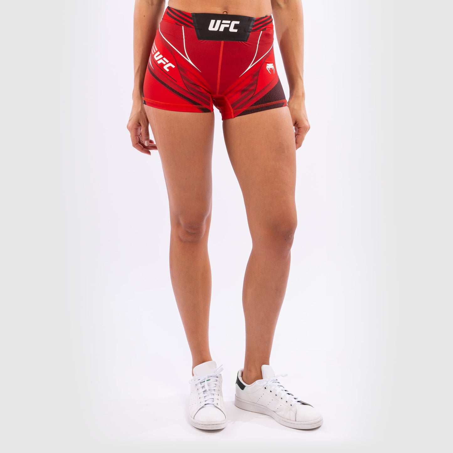 Pantaloncini da Vale Tudo Donna UFC Venum Authentic Fight Night - Vestibilità Corta - Rosso