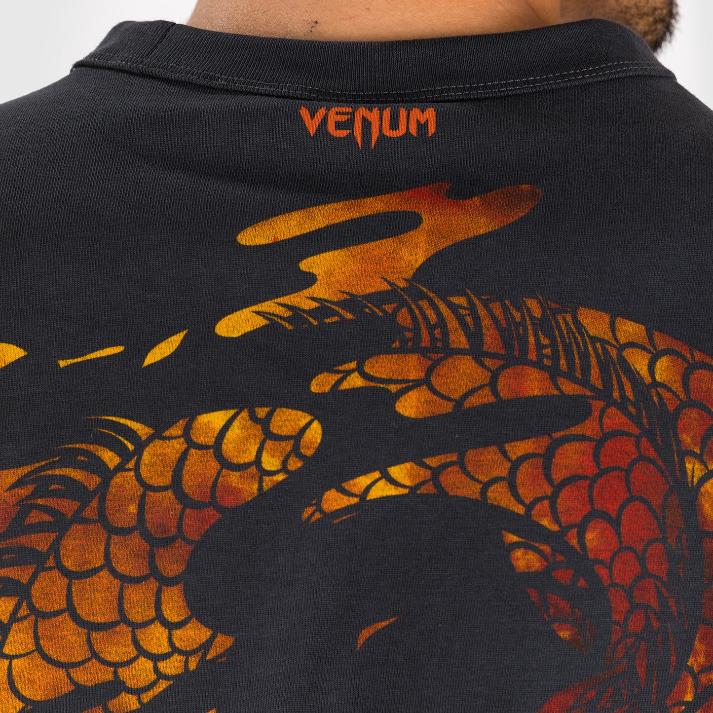 Venum Dragon’s Flight Maglietta da uomo - Rosso vulcano