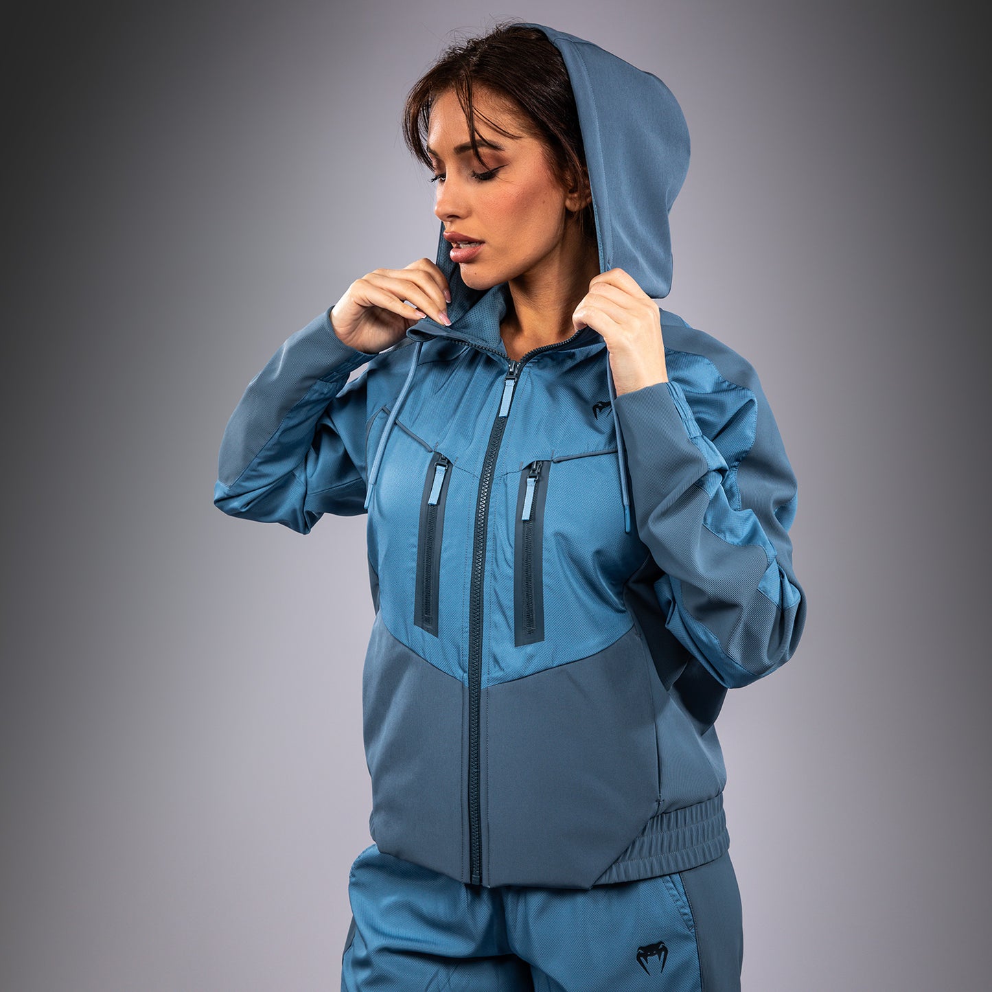 Venum Laser 3.0 Giacca da ginnastica da donna - Blu Pacifico